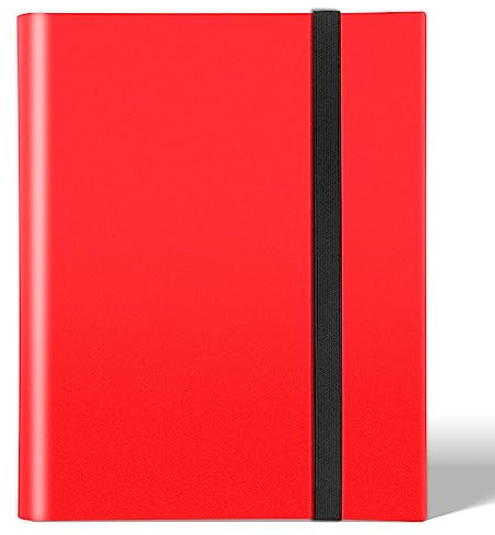 Álbum de Cartas Coleccionables, 432 bolsillos, 24 páginas, Transparente e impermeable Para Tarjetas de Tamaño Estándar