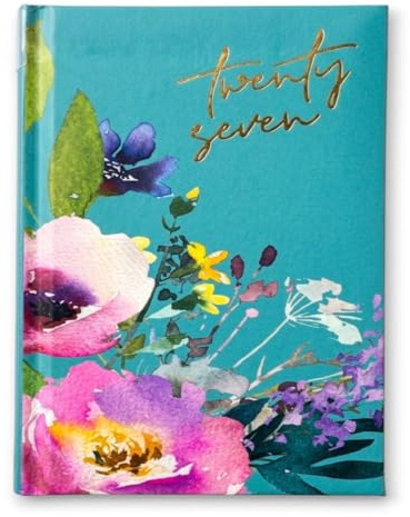 Orbitron 2026 Diary Pocket Size Week to View Diaries Full Year Journal Calendar Planner (Green Flowers)