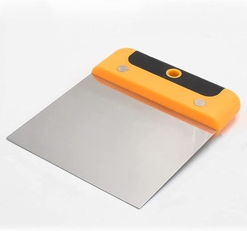 Spachtelmesser, Spackle Lackschaber, Schaber, Farbschaber, 4/6/8/10 Zoll Edelstahl Spachtelspachtel Spachtel Spachtel Lackierwerkzeug Gipsschaufel Füllspachtel Papi