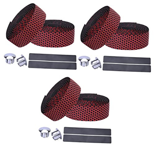 YARNOW Bänder 3 Sätze Rennradzubehör Lenkerband Für Fahrräder Buntes Klebeband band Geiles Band Rennrad-griffband Lenkerleisten Farbiges Klebeband Farbband Schleife Straßenfahrzeuge