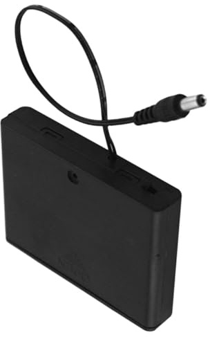 Angoily 2a x Aa Battery Clip Holder Storage Case off Slide Hard Case for Battery Storage