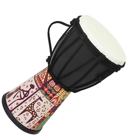 Professionelle Djembe 4-Zoll-afrikanische Trommel Für Anfänger Und Erwachsene, Professionelles Schlagzeuger-Schlaginstrument