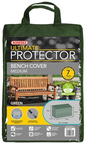 Bosmere Ultimate Protector Bench Seat Cover 3 Seat Green U610G