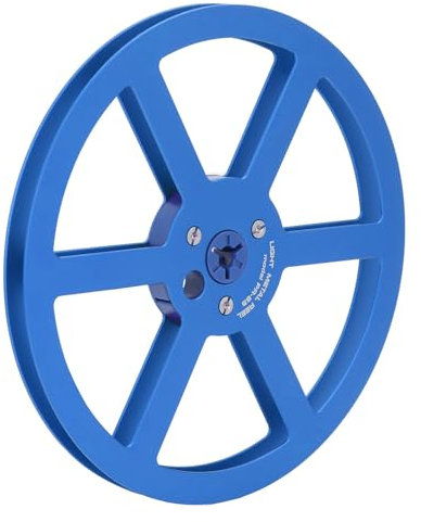 Carrete de Grabación en, Carrete de Grabación de Cinta de de 7 Pulgadas para Centro Pequeño (BLUE)