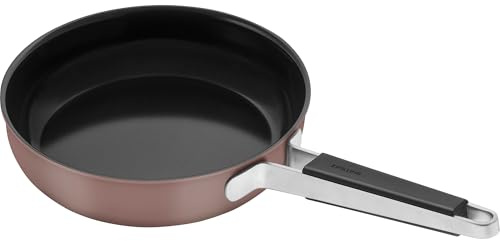 ZWILLING Pure Bratpfanne aus Edelstahl, Keramik, antihaftbeschichtet, 24,1 cm, Rosa