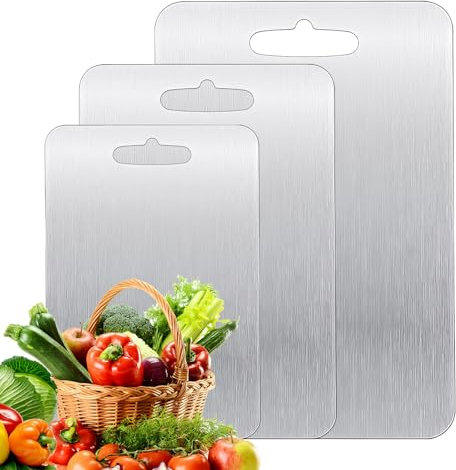 Planche À Découper En Acier Inoxydable, 304 Planche À Découper Robuste En Acier Inoxydable, Planche À Rouler En Acier Inoxydable, Planche À Découper, Planches À Découper Pour Maison