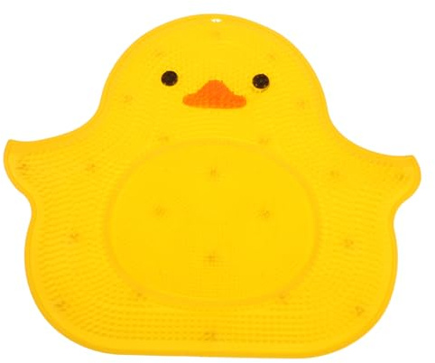 NULYLU Tapis De Douche Pour Massage Ventouses Puissantes Et Design De Canard Antidérapant Et Facile à Nettoyer Pour Bain Relaxant