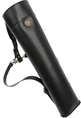 MHADBKH Pfeil-Halter für Sport, verstellbare Köcher zum Halten von großen Kapazitäten, antiker Rucksack, Tasche, Schulterköcher