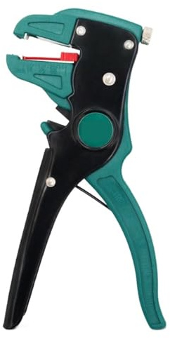 Pinza spelafili automatica, tagliafili piatti, regolazione della lunghezza da 0,2 a 4 mm for elettricisti