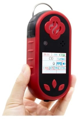 Detector de Gas, Detector de Gas portátil sulfuro hidrógeno H2S Cuatro métodos Alarma a Prueba explosiones para el Trabajo y el hogar