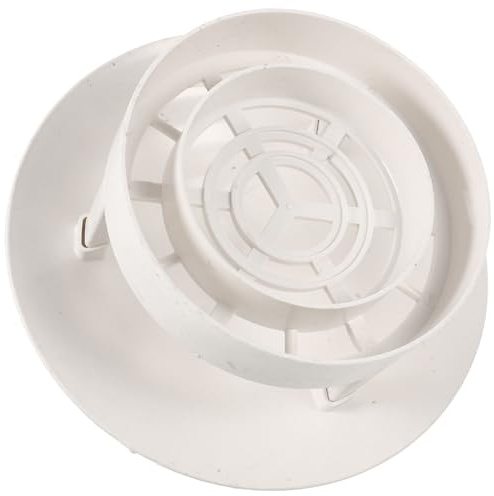 JEWEDECO Cappuccio Antipioggia in Pvc per Sfiato Tetto 110-160 Mm, Copertura Resistente alle Intemperie per Stufa, Protezione Ventilata Contro Uccelli e Detriti per Uso Domestico