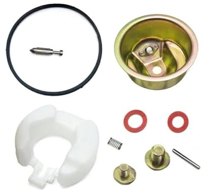 Kit De Réparation Carburateur Pour Tondeuse À Gazon Pour Moteurs Pour GX120 GX-160 GX200 (aiguille, Cuve, Flotteur, Joint, Axe)