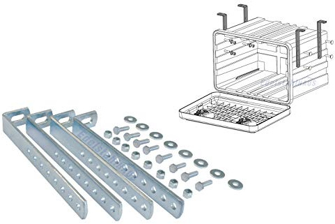 Vertikale Halter für LKW Staukasten Daken Welvet und Daken Just, Montagesatz, Daken VH401