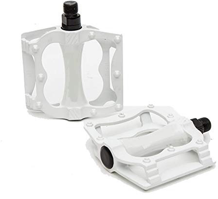 DINGGUANGHE-CUP Fahrrad-Pedale BMX MTB Straßen-Fahrrad-Aluminiumlegierung gedichtetes Lager Pedale 9/16 Farbe: Weiß Radfahren Teile