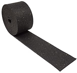 WiCo® REGUPOL Cargo mat 7210® 8 mm dick, 125x5.000 mm (BxL) / schwarz/Antirutschmatte, Ladungssicherung, Vibrationsdämpfung, Akustikentkopplung, Bautenschutz