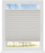 RENA Plissee ohne Bohren Rollos für Fenster | Faltrollos für Fenster & Tür | Plisseerollo nach Maß Verdunkelung | Fenster Rollos für Innen | Jalousie Stahl 120x140 cm