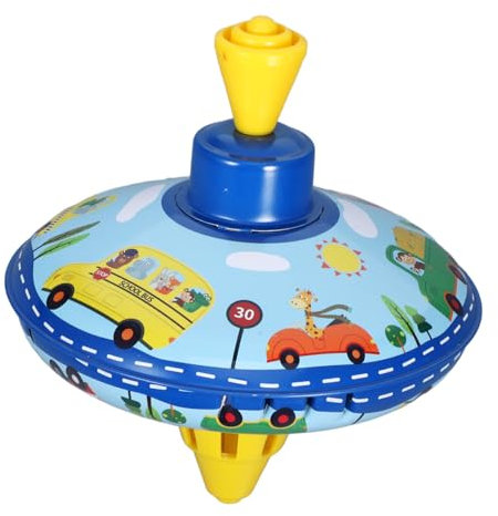 KOMBIUDA Spielzeug Aus Eisenblech Lustiges Junge Mädchen -lernspielzeug Robustes Und Verschleißfestes Spielzeug Kreatives Rotierendes Eisenblechspielzeug Brillante Farben Für Junge
