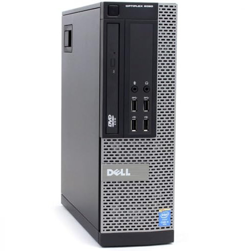 PC Computer Desktop Dell Optiplex 9020 SFF, Processore Core i7-4770, Memoria Ram 32GB, Disco SSD 512GB, DVD-ROM, Win 10 Pro (Ricondizionato)