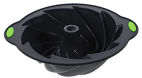 TOPPERFUN Stampo Per Torta Tortiera in Silicone Teglia Da Forno Antiaderente Riutilizzabile Piccola Tortiera Rotonda Per Chiffon Cake e Dolci Facile Da Sformare e Pulire