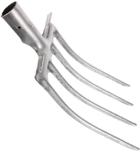WEKADRIN Rastrello Da Giardino Manuale in Acciaio Al Manganese, Utensile Per Lavorazione Terreno e Diserbo, Coltivatore Per Orto e Giardino, Strumento Per Pulizia e Sarchiatura Quotidiana