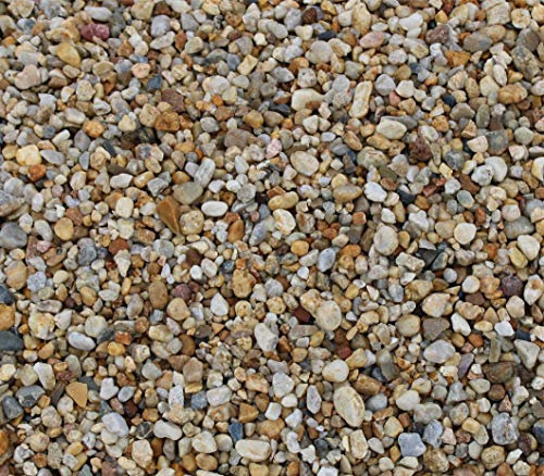 80 Kg Zierkies Gartenkies Teichkies Quarzkies Buntkies Kieselsteine Waschkies Bunt 8-16 mm