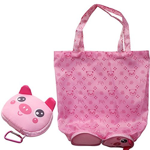 Beiersi Schwein Faltbarer Einkaufs ECO Taschen Wiederverwendbare Einkaufstaschen Tote
