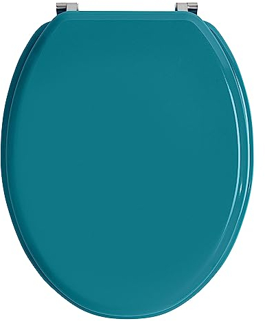 Wirquin 20722727 Abattant WC en fibre de bois Woody 100% FSC, vert canard