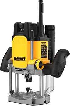 DEWALT DWE625KT 1/2in Plunge Router 2300W 240V, Yellow (DEWDWE625KT)