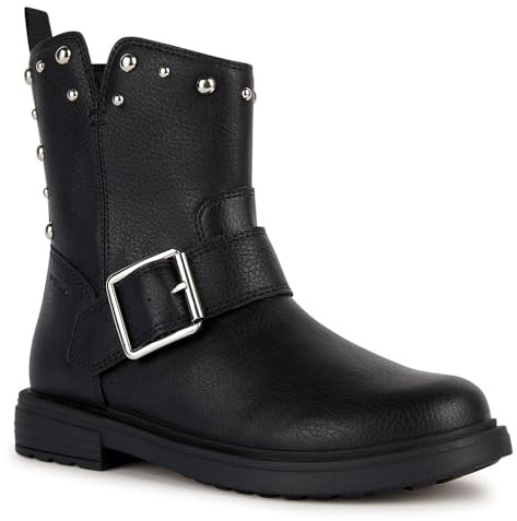 Geox J Eclair GirlStivaletti donna, Nero, 37 EU