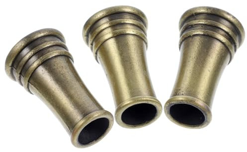 FUNOMOCYA 3 Stück runder Metall-Stiftehalter Stiftständer für Schreibtisch Stiftspender Zuhause Stiftständer Vintage Stifte Einzelstifthalter für Schreibtisch Tischzubehör Tintenfass Display Ständer