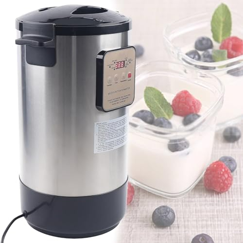 Quixnova Máquina de fermentación eléctrica 12L/18/L Yogurt Maker Home DIY Yogurt Container Fermentador para Yogur, enzimas, Masa, vinagre de Frutas - Uso Comercial en Barra doméstica,18L