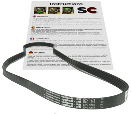 SC Solocorreas - Riemen für Waschmaschine EPJ 1278