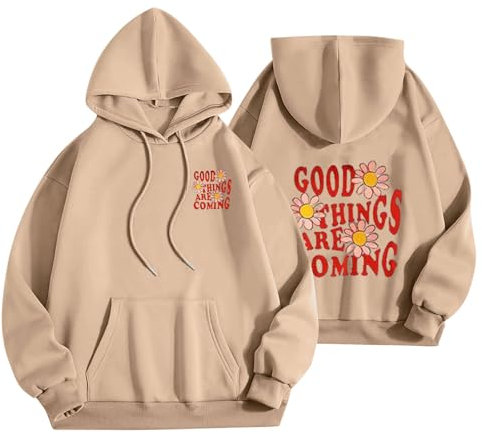 Pink Palm Puff Hoodie Girls,Hoodies for Women UK Sale Clearance,Ladies Hoodie Cute Print Casual Graphic Jumpers Oversized Y2K Sweatshirt Long Sleeve Fall Outfits Y2K Clothes Pullover Tops