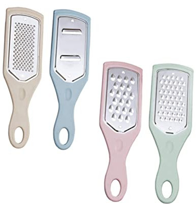 Cabilock 4 Ralladores De Cocina Raspadores De Zanahorias Utensilios De Cocina Multifuncionales Para El Hogar (colores Surtidos)