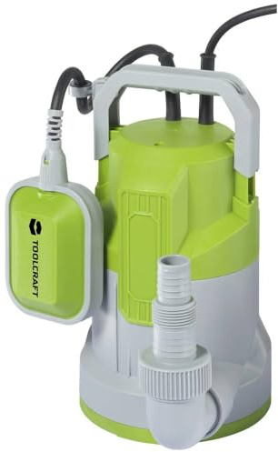 TOOLCRAFT TO-9632052 Klarwasser-Tauchpumpe 8500 l/h 6 m