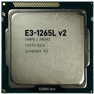 E3 1265L v2 CPU Used 4-Core 8-Thread Desktop Processor 2.5 GHz 8M 45W LGA1155