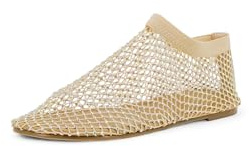 QUEEN HELENA Scarpe Basse Traforate Ballerine con Strass Casual Donna ZM9900