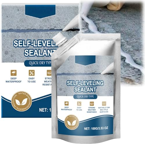 Heavy-Duty Concrete Crack Repair Adhesive,Professional Concrete Repair Kit,Crack Filler and Waterproof Sealant for Brick,Stone,Tile Adhesive,Concr/ete Bonding Agent,Cements Sealant for Driveways