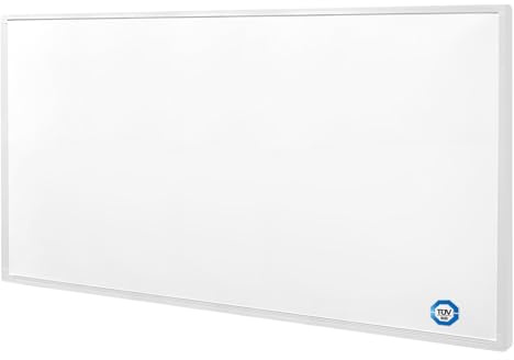 Behaglich Pannello Radiante Infrarossi 720W, Riscaldatore a Infrarossi per Montaggio a Parete Fino a 120 Gradi Celsius per 8-13㎡ - TÜV 10 Anni di Garanzia