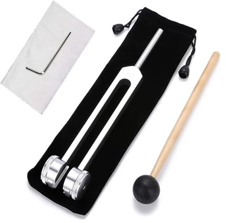 KLANGCURA 128 Hz Stimmgabel Biosonics Medizinische Gewichtete Stimmgabel 128 Hertz Diapason