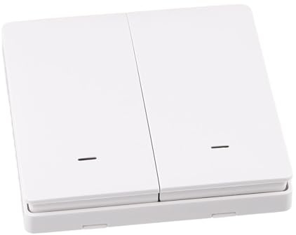 FACAIIO Smart Scene Switch für Zigbee 3.0 Wireless Wandaufkleber Button mit Akku, für Tuya Smart Life App, Kein Hub erforderlich