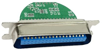 amangul Adaptador de puerto paralelo USB fuerte para lectores de códigos de barras y herramientas industriales con conexión estándar 1284 USB a adaptador de puerto paralelo
