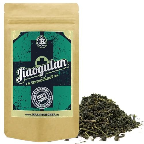 Jiaogulan Kraut 150g – Gynostemma pentaphyllum – Wildsammlung – aus Thailand – Verkauf zu Dekorationszwecken