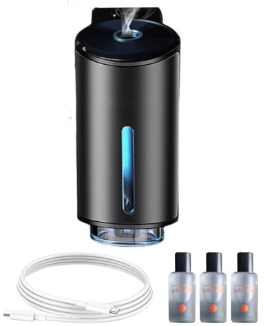 Difusor de terapia para coche,Ambientador difusor para coche - Humidificador de con perfume natural ajustable de 3 modos y difusores de de terapia | Atomizador de aceites de fragancias naturales