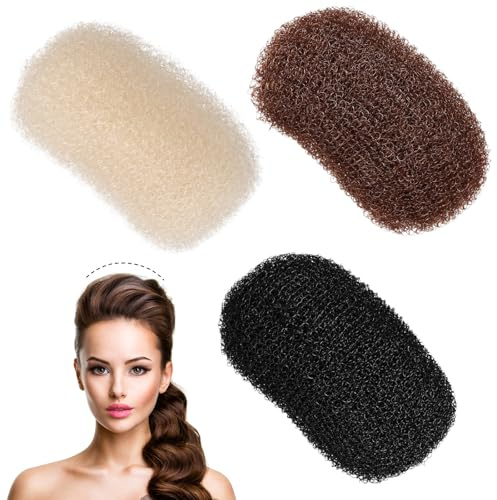 Beaupretty Haar Volumen Clips 3 Stück Unsichtbare Haarpolster Bump It Styling Werkzeug Für Frauen Hochzeit Party Alltag Volumen Haarspangen
