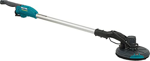VIRUTEX 9700200 - Lijadora de paredes de cuello largo LPC197 230V 450W 1000-1600 rpm disco 225mm con bolsa transporte 2,8 Kg