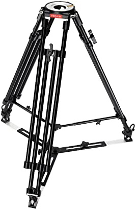 PROAIM Mitchell Telescopic Tripod Stand w/Spreader, Black, 250kg/551lb