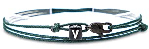 Made by Nami Buchstaben-Armband Personalisiert - Damen Herren Mädchen Pärchen-Armband - Freundschaftsarmband Verstellbar - beste Freundin Geschenk