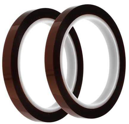 Healvian 2rouleaux Ruban Adhésif Chaleur De Ruban De Thermique Pour Soudure Et Impression Adhésif Sans Résidu Pour Et Réparations Électroniques