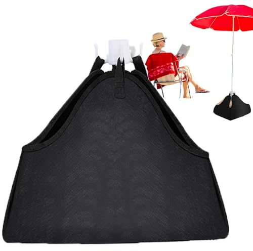 Base per ombrellone portatile, supporto per ombrellone da spiaggia,Base per ombrellone da esterno | Base per ombrellone riempibile con peso, base per ombrellone portatile adatta per patio, spiaggia, p